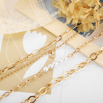 Delicate Artisan Pearl Bracelet