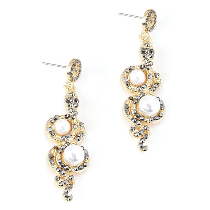 Delicate Artisan Pearl Earring