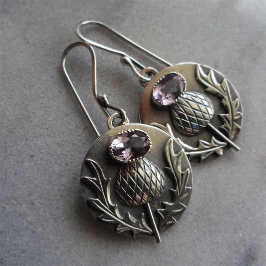 Vintage Handmade Silver Earring