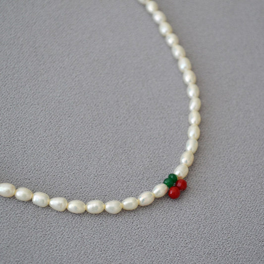 Vintage Handmade Pearl Necklace