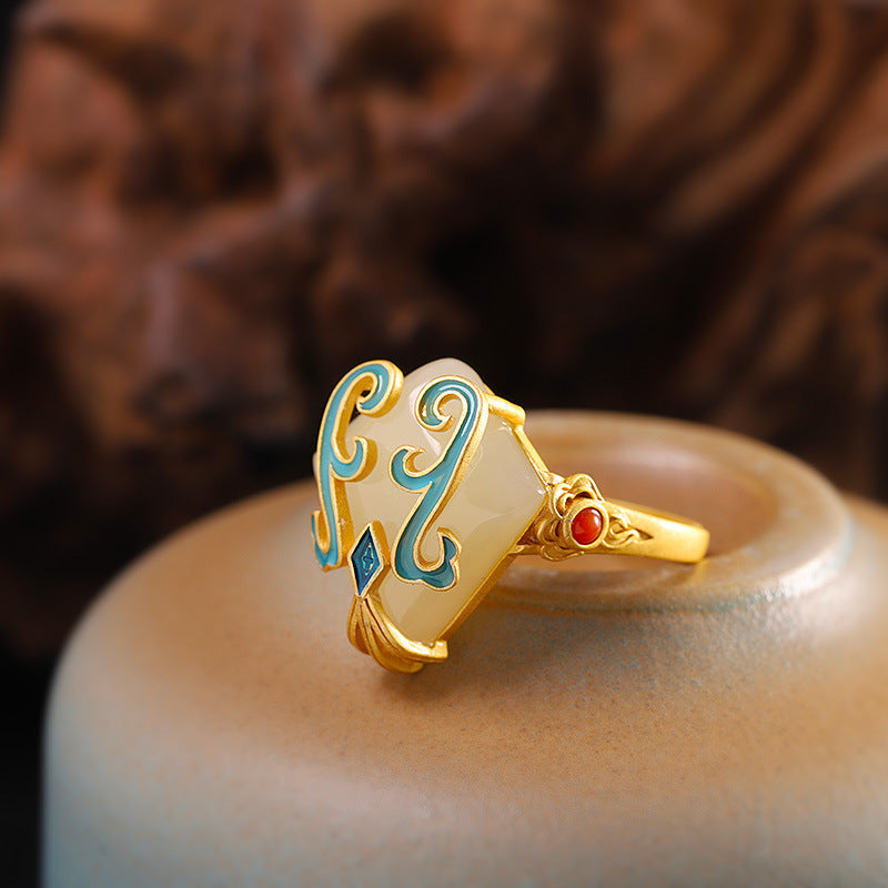 Beautiful Silver Ring with Unique Style
