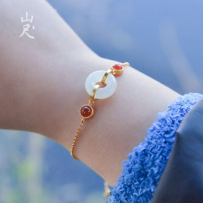 Vintage Handmade Gold Bracelet