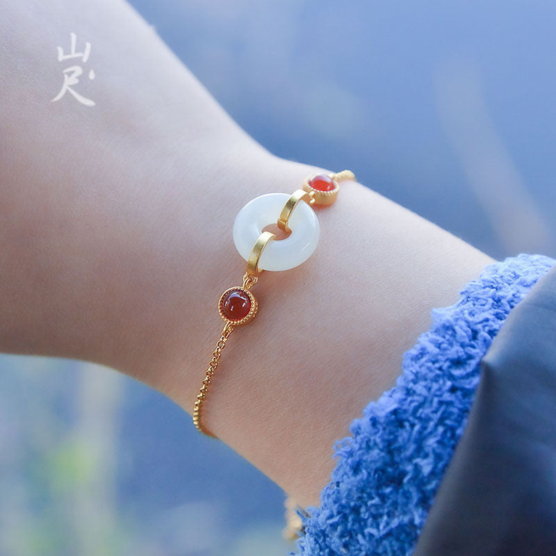 Vintage Handmade Gold Bracelet