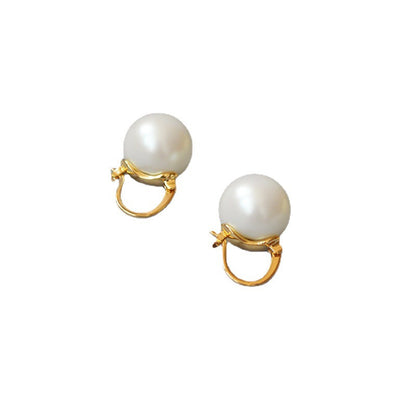 Delicate Artisan Pearl Earring