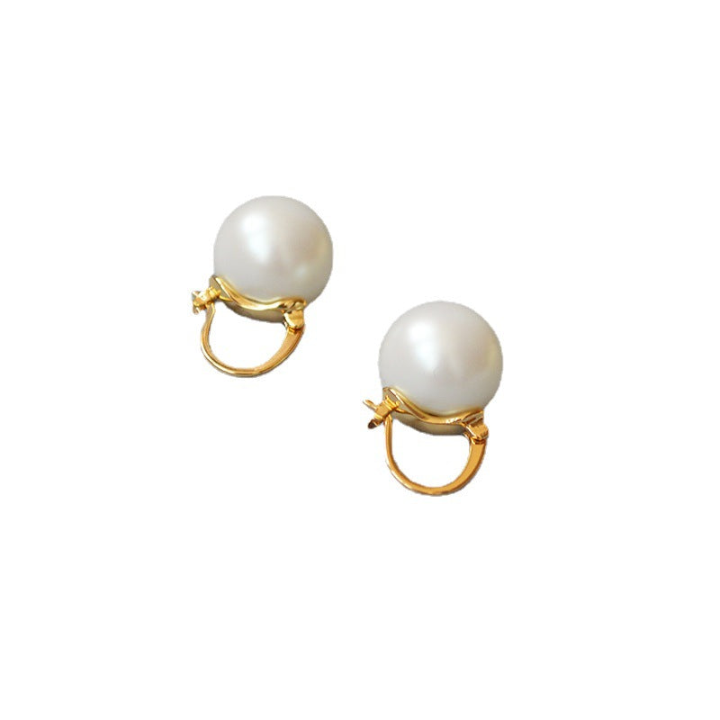 Delicate Artisan Pearl Earring