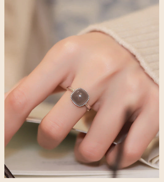 Romantic Silver Ring for Special Moments