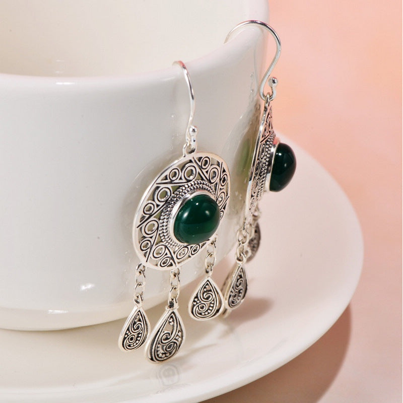 Beautiful Silver Earring with Unique Style