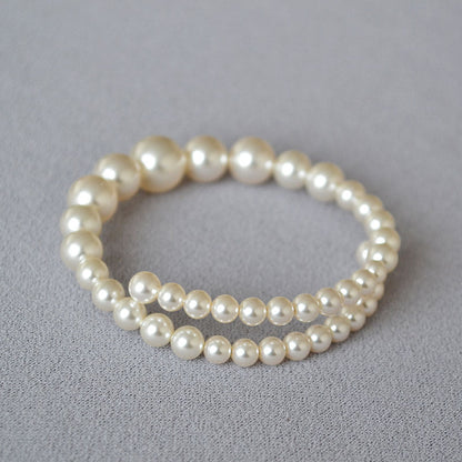 Delicate Artisan Pearl Bracelet