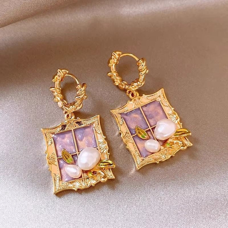 Vintage Handmade Pearl Earring