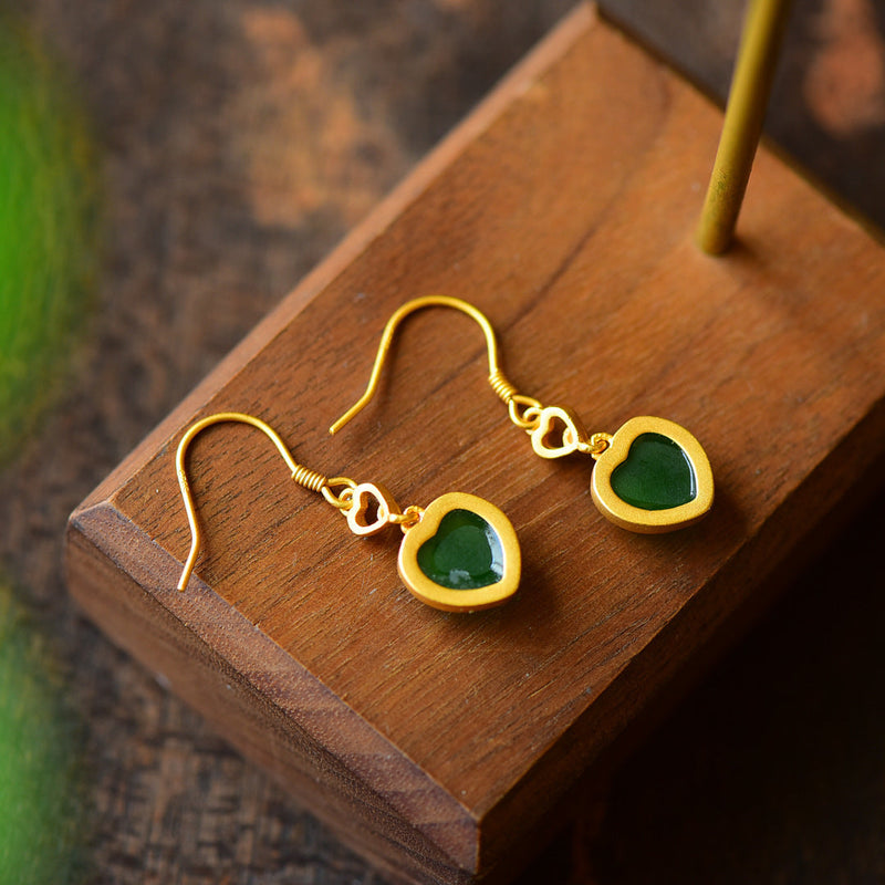 Delicate Artisan Gold Earring