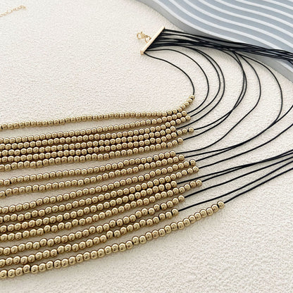 Delicate Artisan Gold Necklace