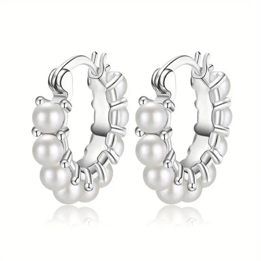 Beautiful Pearl Earring with Unique Style