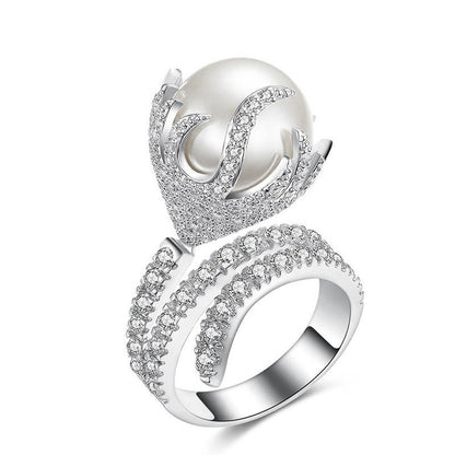Vintage Handmade Pearl Ring