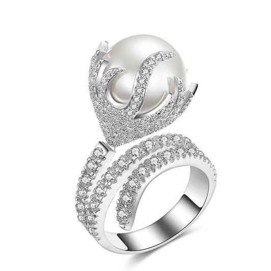 Vintage Handmade Pearl Ring