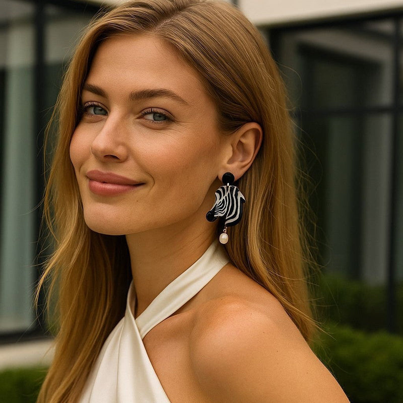 Beautiful Pearl Earring with Unique Style