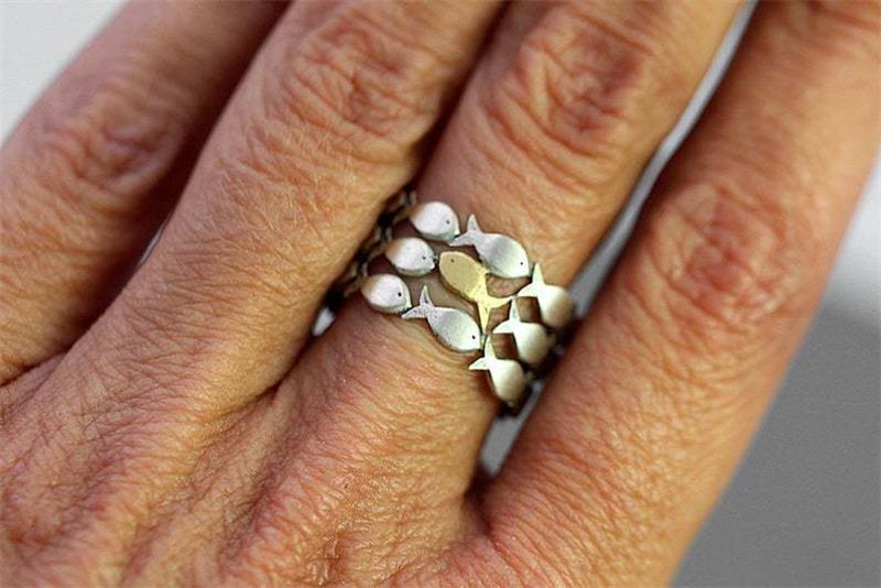Beautiful Gold Ring with Unique Style