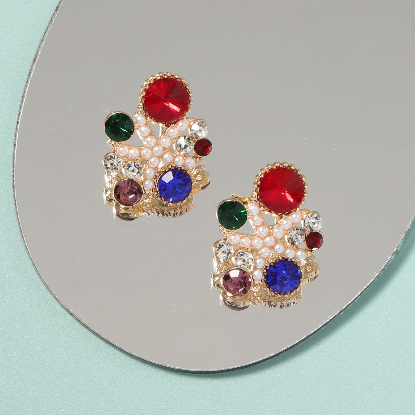 Delicate Artisan Pearl Earring