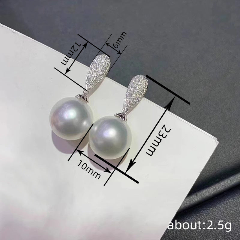 Delicate Artisan Pearl Earring