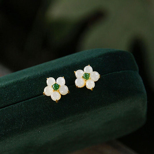 Vintage Handmade Gold Earring