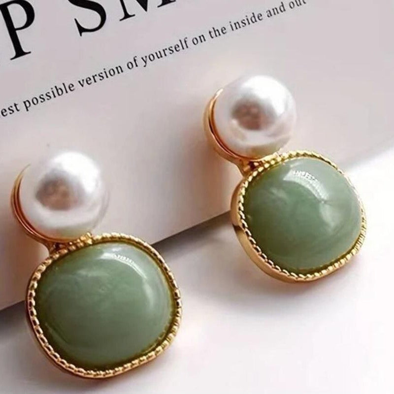 Delicate Artisan Pearl Earring