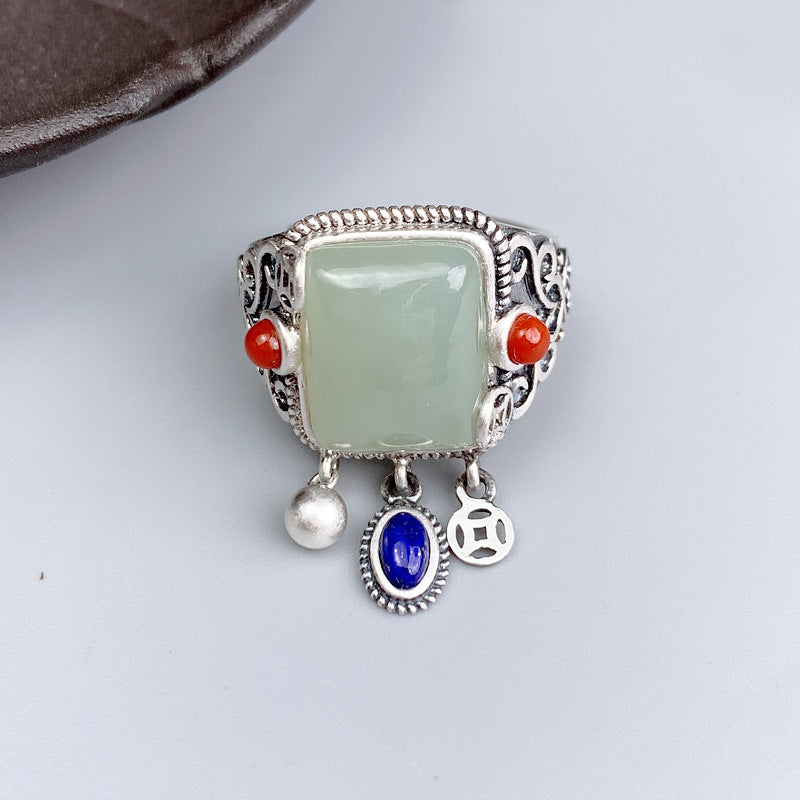 Beautiful Silver Ring with Unique Style