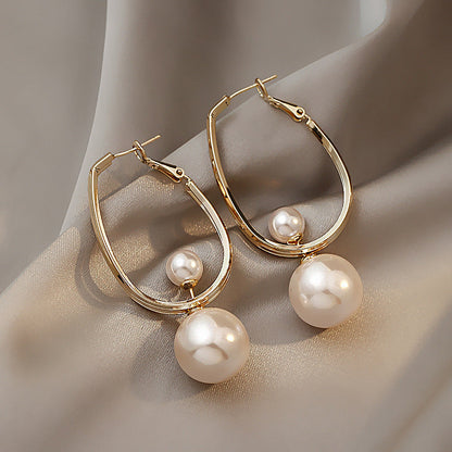 Delicate Artisan Pearl Earring