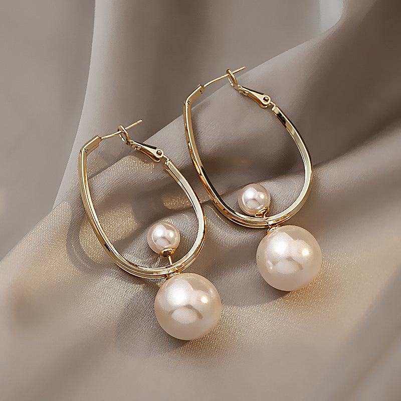 Delicate Artisan Pearl Earring