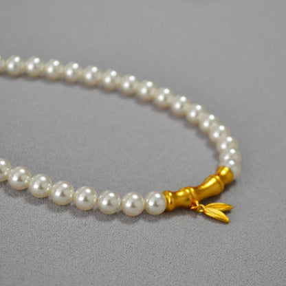 Delicate Artisan Gold Necklace