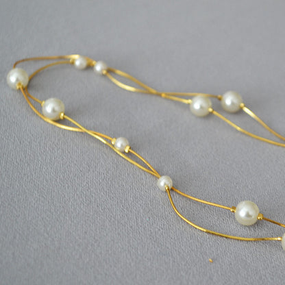 Beautiful Pearl Necklace with Unique Style
