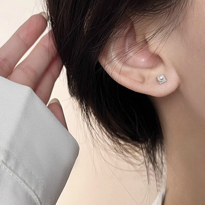 Delicate Artisan Pearl Earring