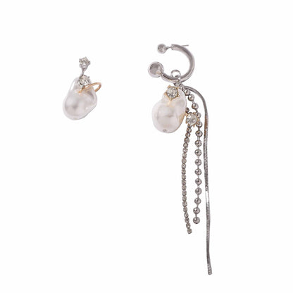 Delicate Artisan Pearl Earring