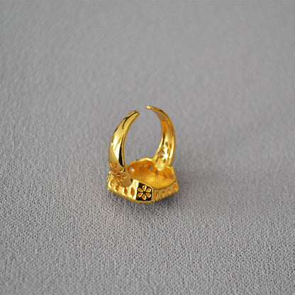 Romantic Pearl Ring for Special Moments
