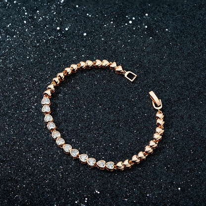 Romantic Gold Bracelet for Special Moments