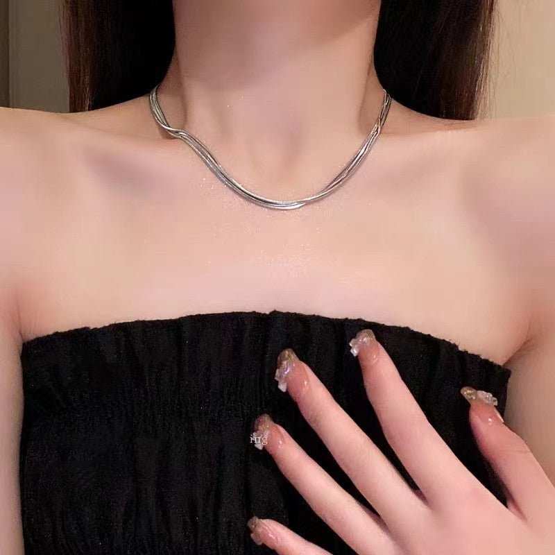 Delicate Artisan Silver Necklace
