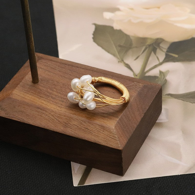 Stunning Pearl Ring for Daily Wear