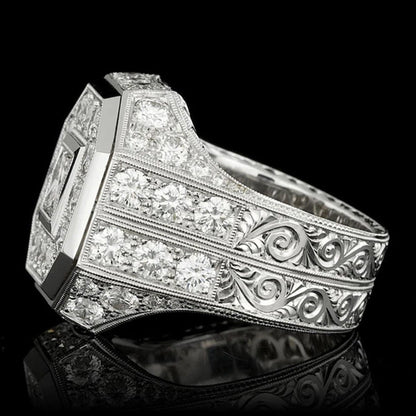 Romantic Silver Ring for Special Moments