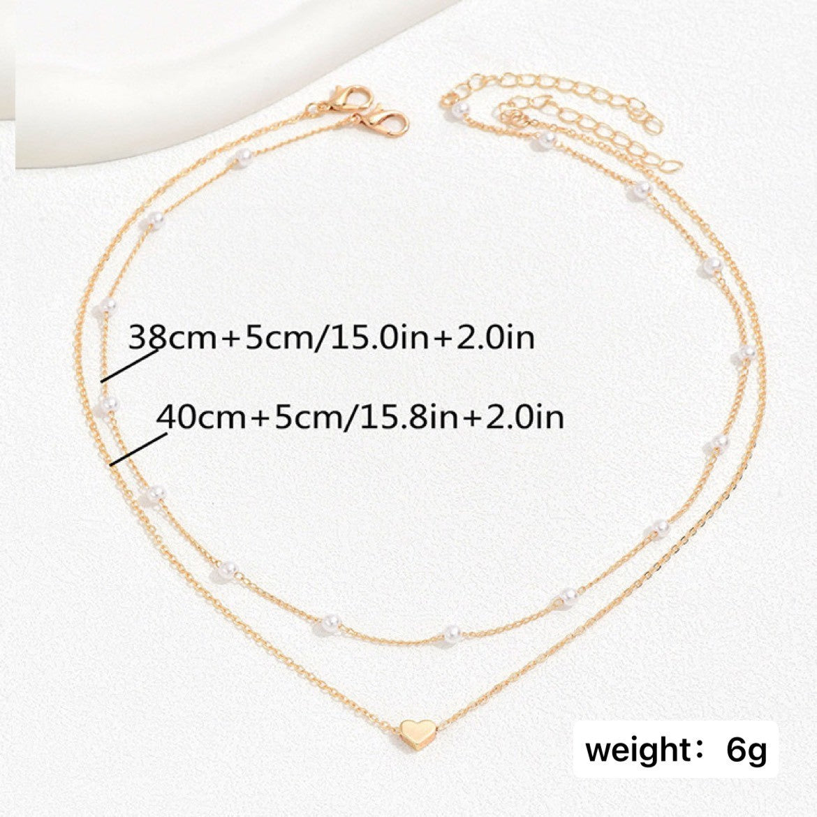 Delicate Artisan Pearl Necklace