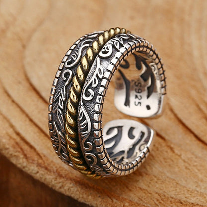 Beautiful Silver Ring with Unique Style