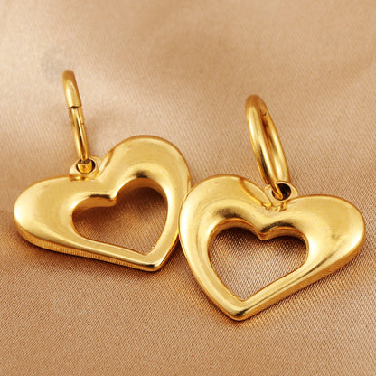 Vintage Handmade Gold Earring