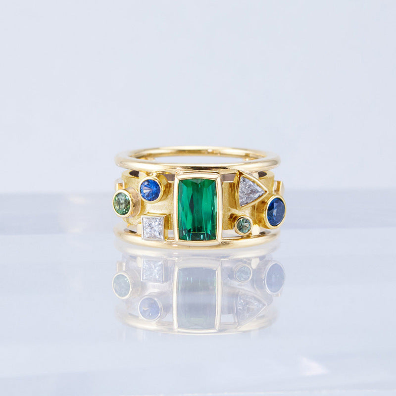 Beautiful Gold Ring with Unique Style