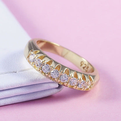 Delicate Artisan Gold Ring