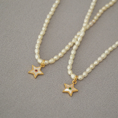 Vintage Handmade Pearl Necklace