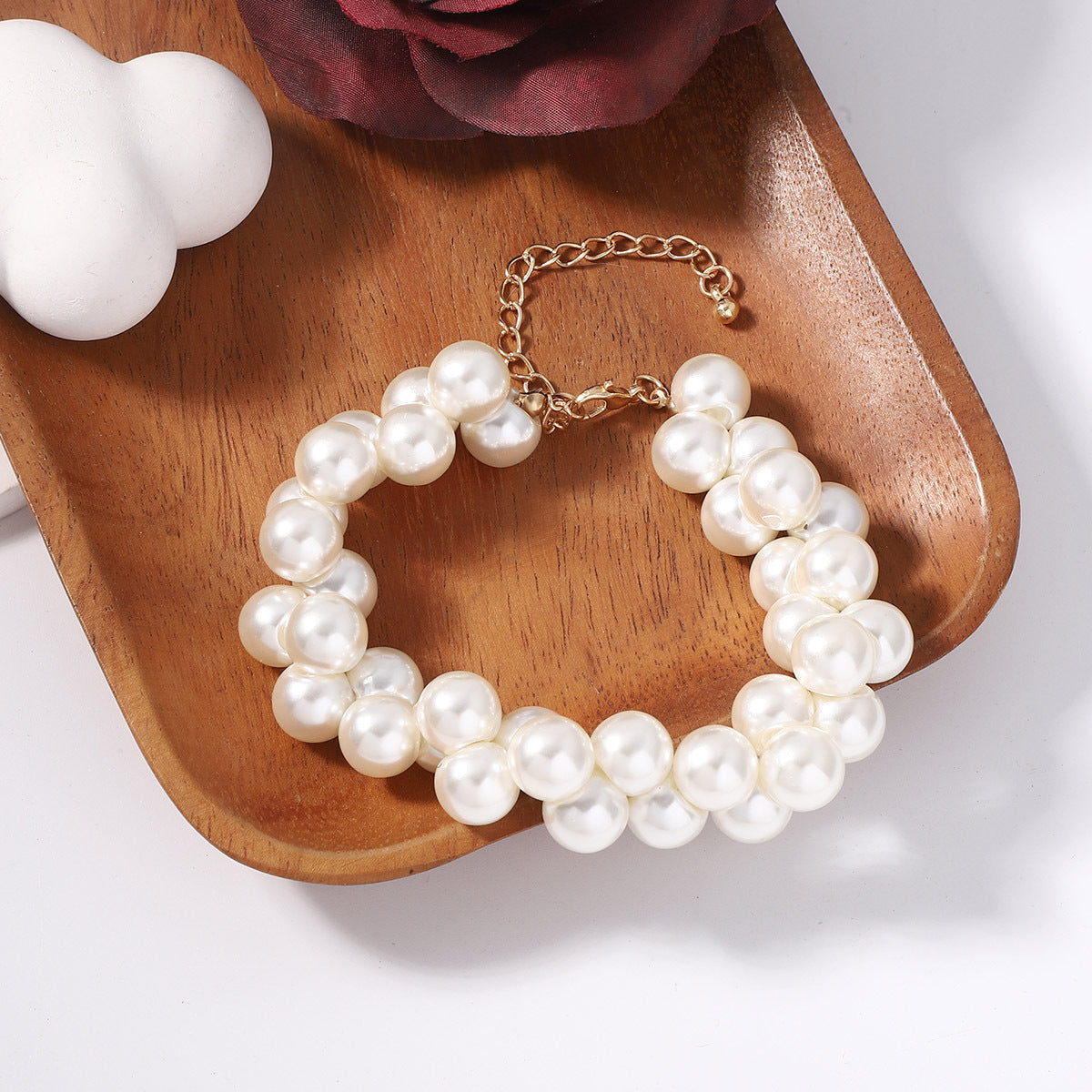 Vintage Handmade Pearl Necklace