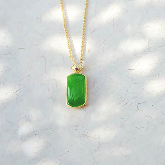 Vintage Handmade Gold Necklace