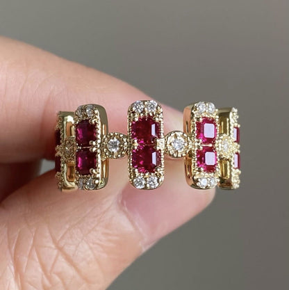 Delicate Artisan Gold Ring