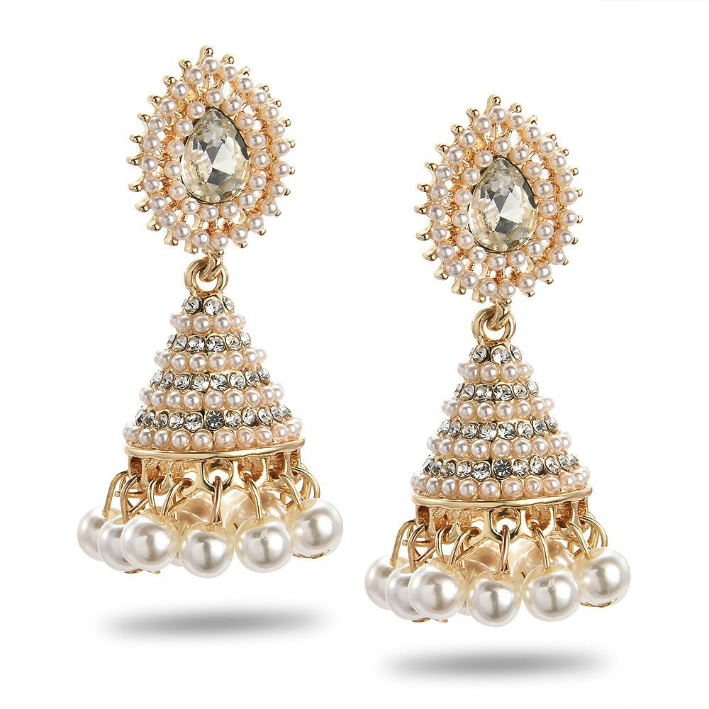 Delicate Artisan Pearl Earring
