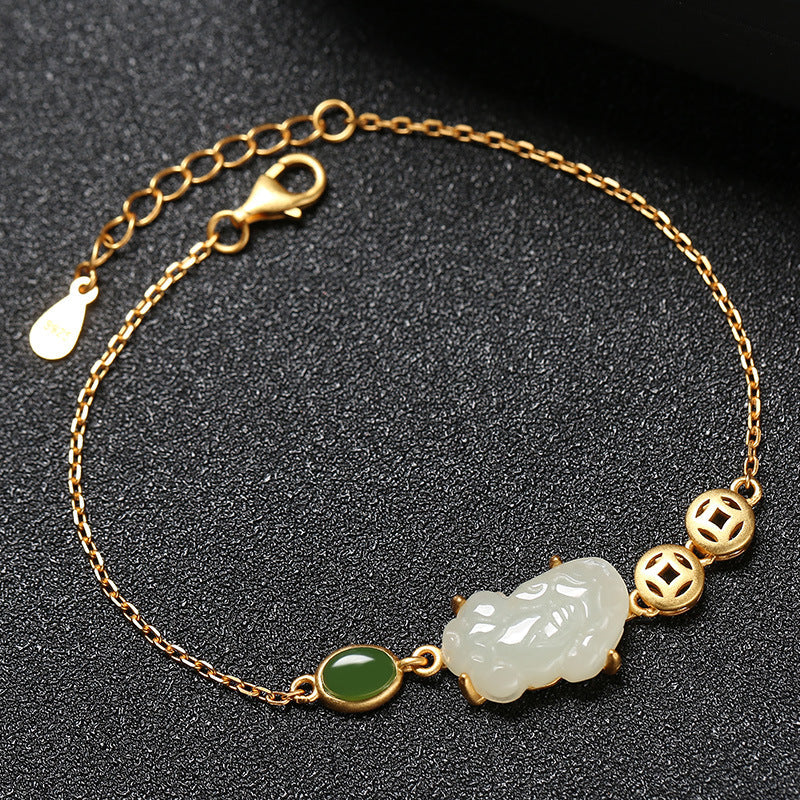Beautiful Silver Bracelet with Unique Style