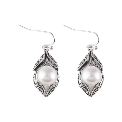 Delicate Artisan Pearl Earring