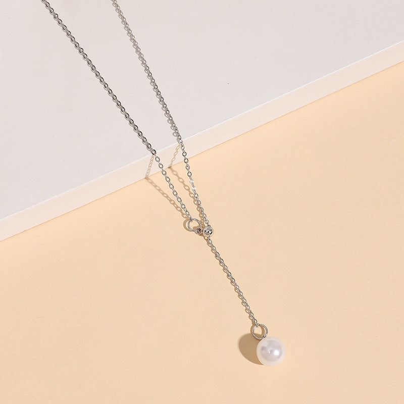 Delicate Artisan Pearl Necklace