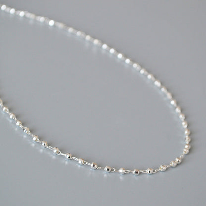 Delicate Artisan Silver Necklace